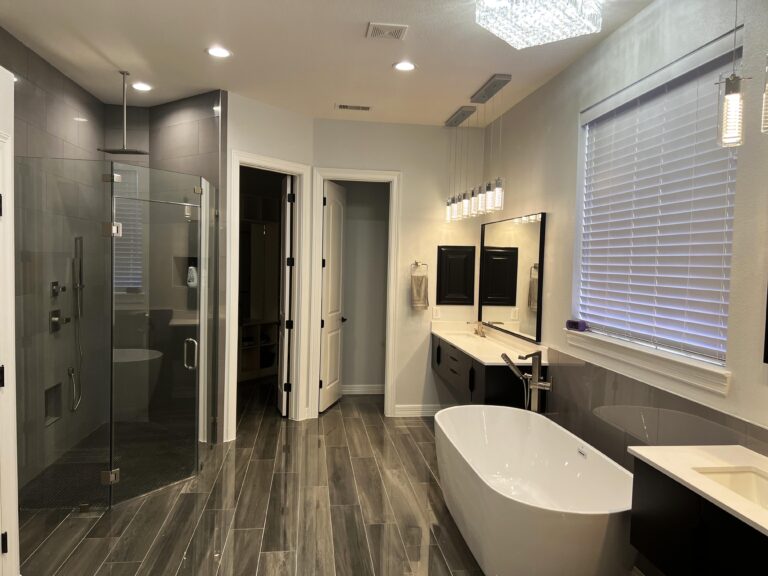 Bathroom remodeling project by ABF Remodeling in Houston, TX