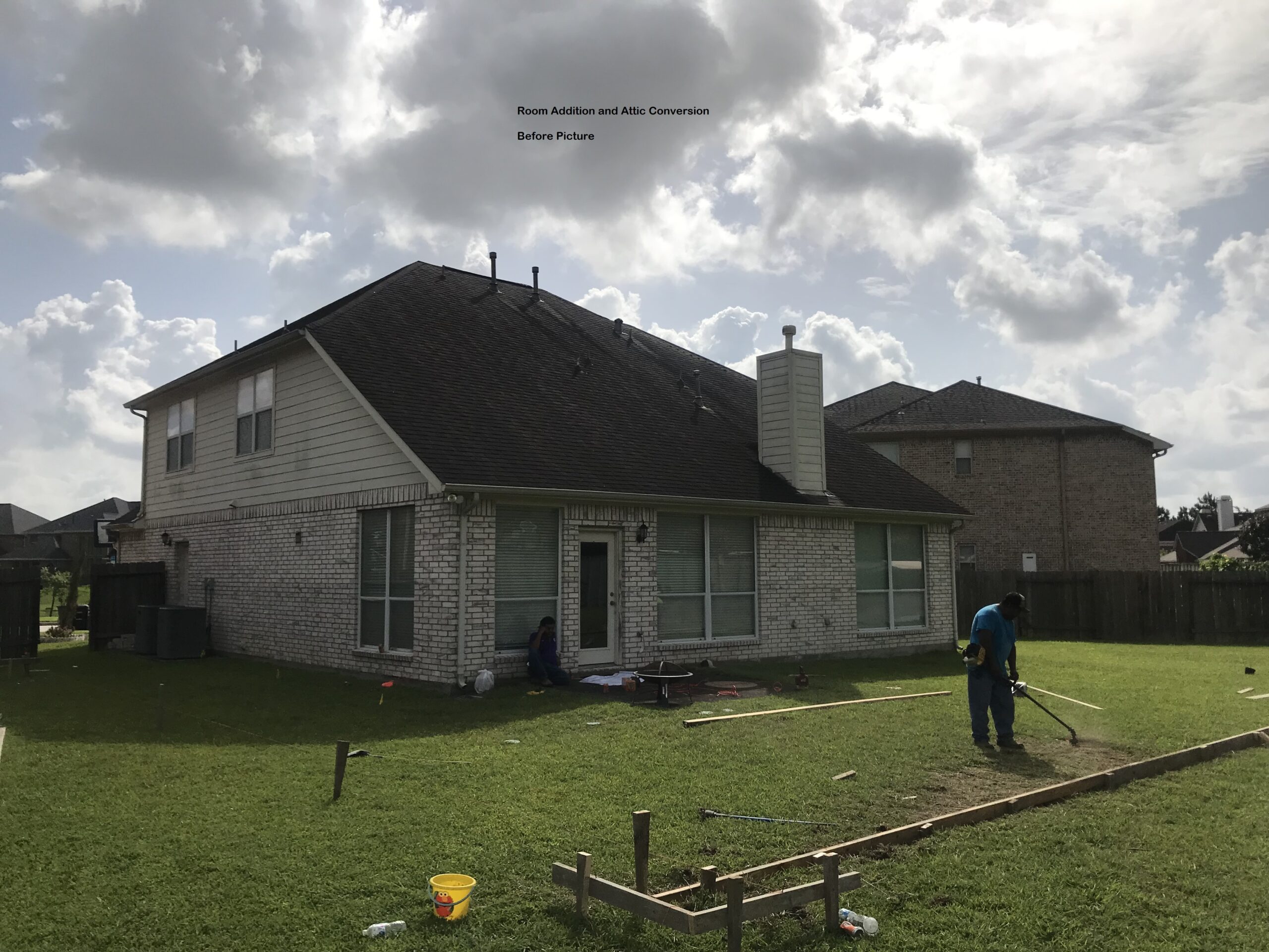 Room addition project in Houston by ABF Remodeling
