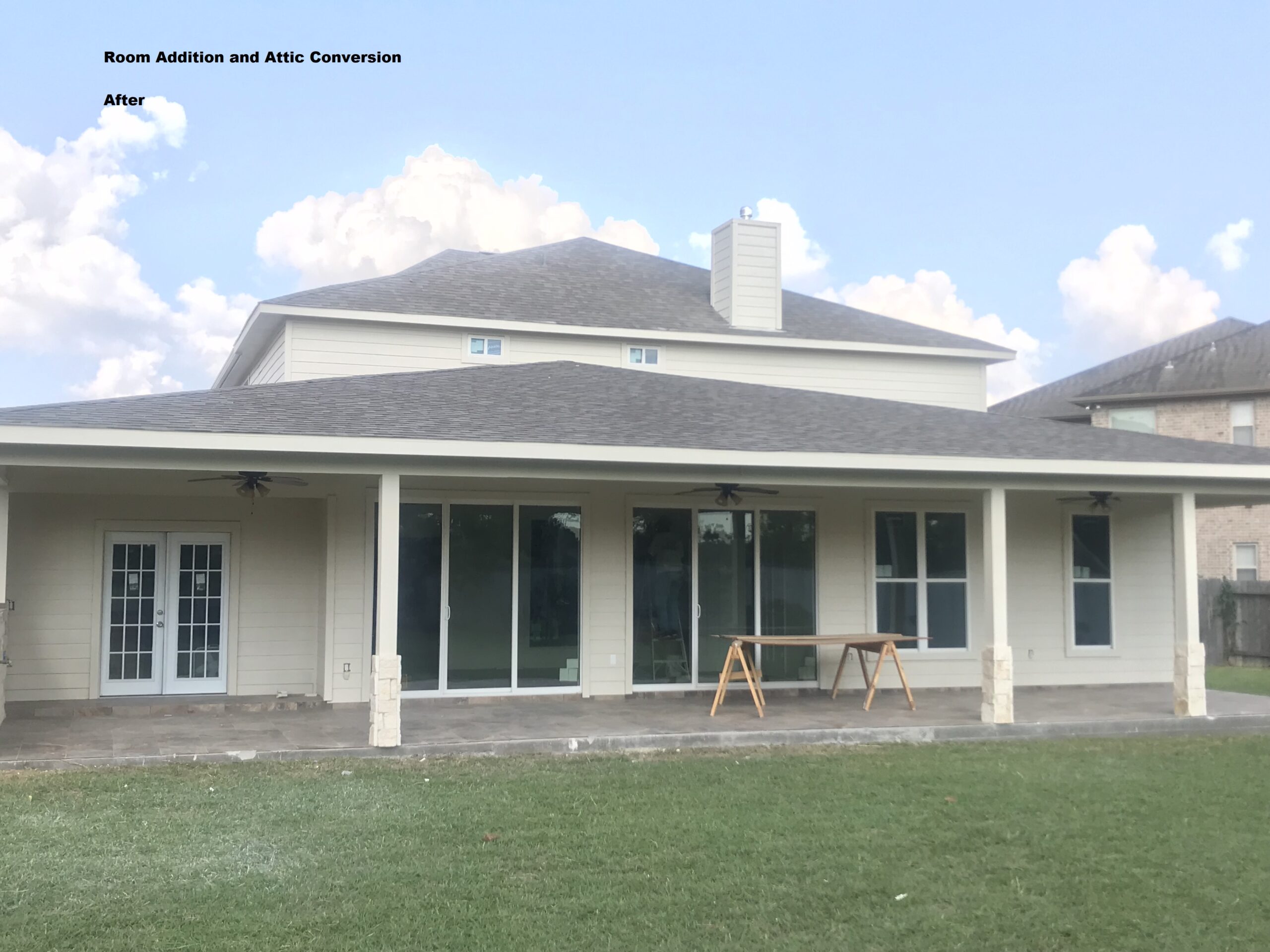 Home expansion and room addition in Houston by ABF Remodeling