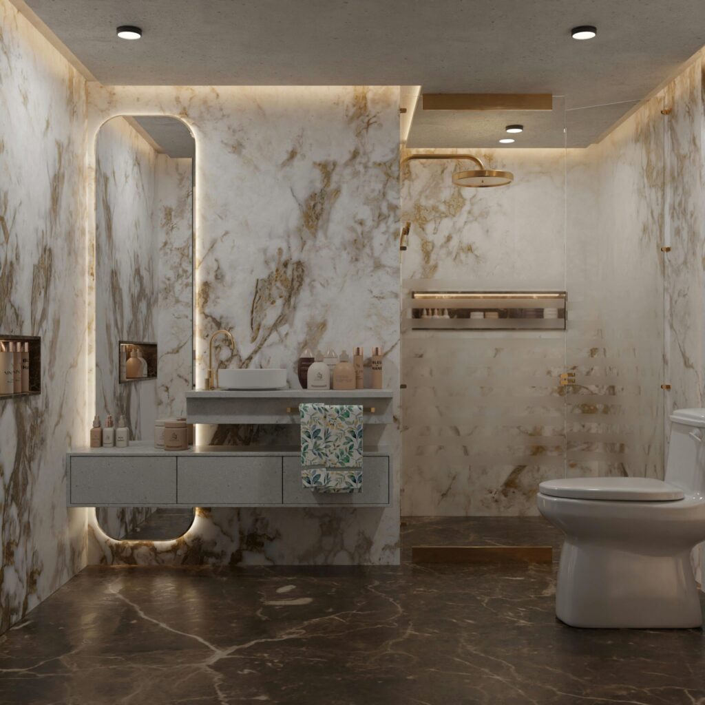 Bathroom remodeling project in Houston