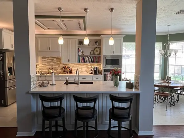 After kitchen remodelling