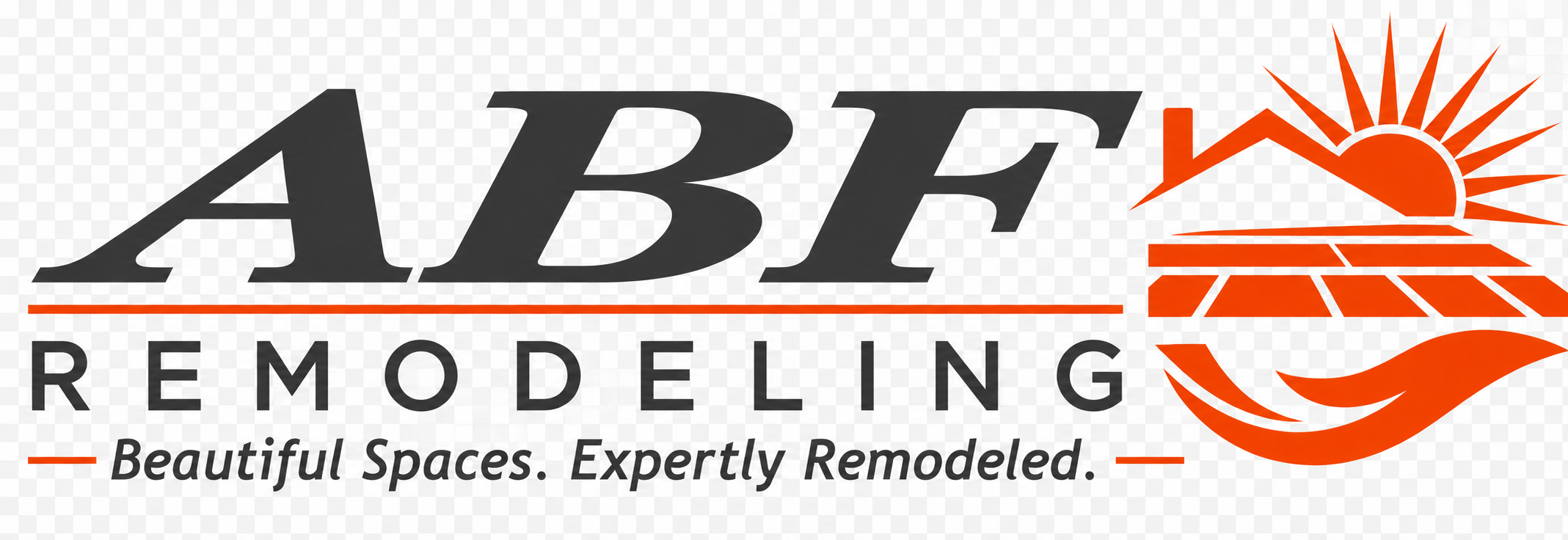 ABF Remodeling logo – kitchen, bathroom, flooring and home renovation services