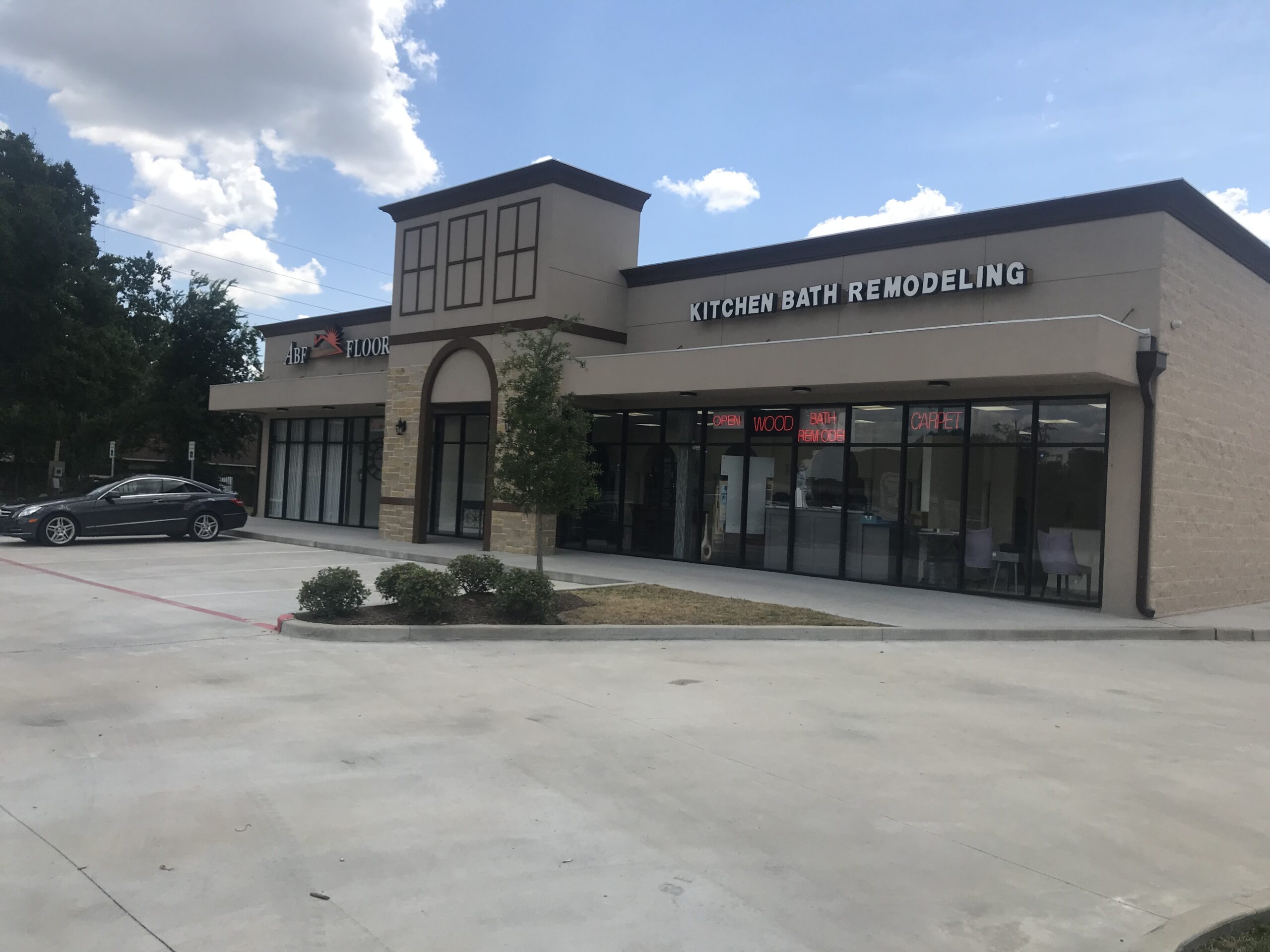ABF Remodeling showroom in Houston, Texas