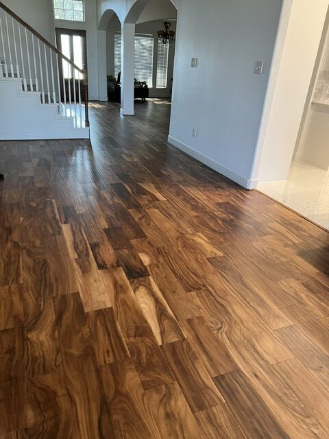 Flooring installation project by ABF Remodeling in Houston, TX