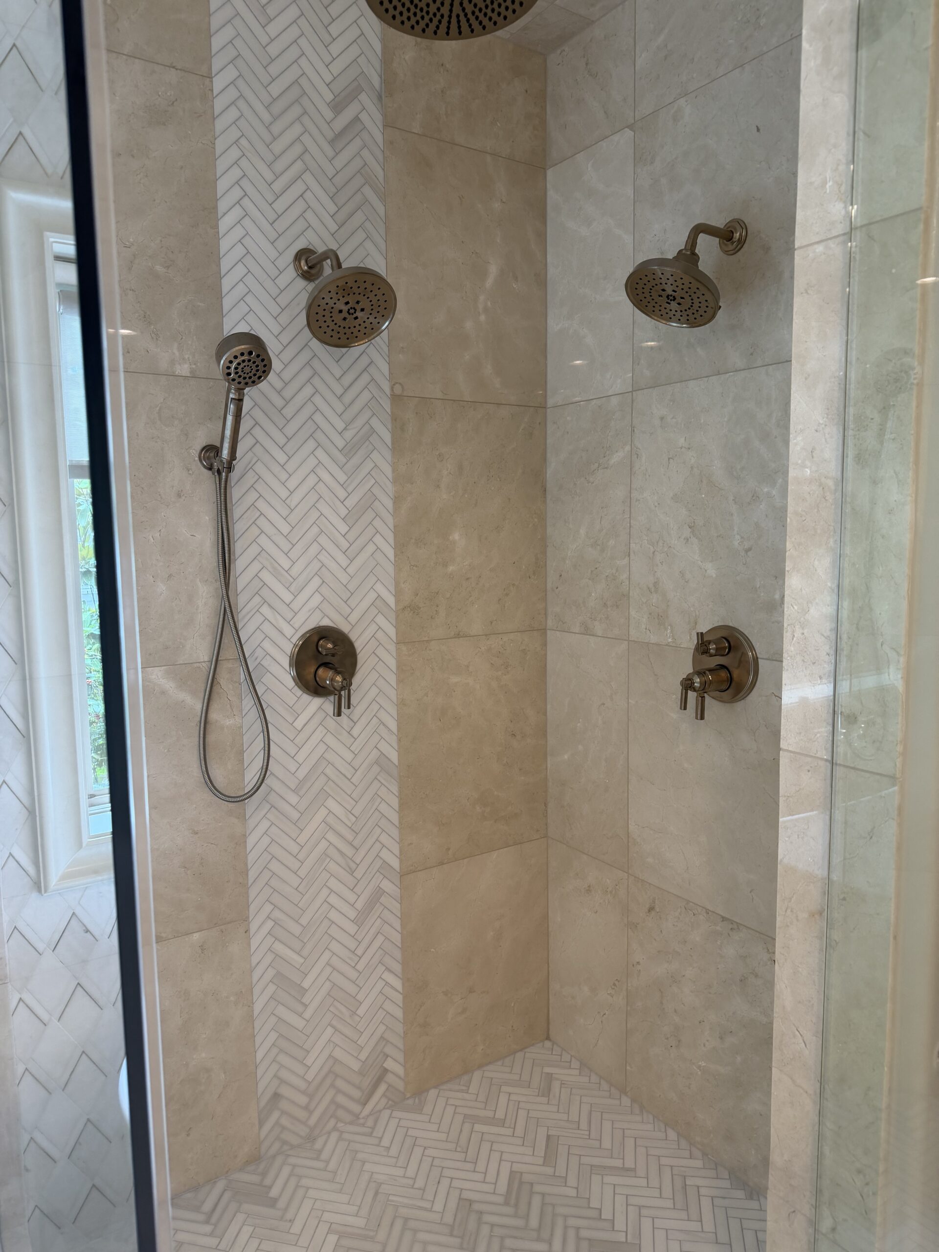 Bathroom remodeling project by ABF Remodeling in the Houston area